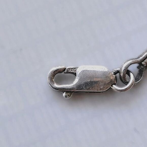 Vtg smoke grey iridescent faceted crystal beaded set - Picture 8 of 10